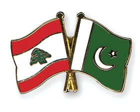 Flag Lebanon Pakistan